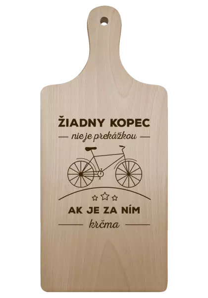 Doštička Žiadny kopec nie je prekážkou, ak je za ním krčma