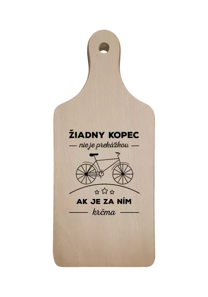 Doštička Žiadny kopec nie je prekážkou, ak je za ním krčma