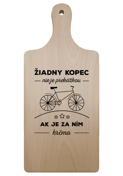 Doštička Žiadny kopec nie je prekážkou, ak je za ním krčma