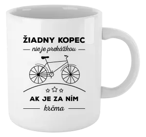 Hrnček Žiadny kopec nie je prekážkou, ak je za ním krčma