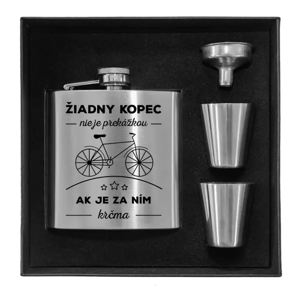 Ploskačka v krabičke Žiadny kopec nie je prekážkou, ak je za ním krčma