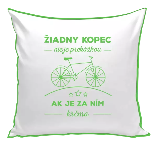 Vankúš Žiadny kopec nie je prekážkou, ak je za ním krčma