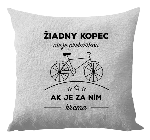 Vankúš Žiadny kopec nie je prekážkou, ak je za ním krčma