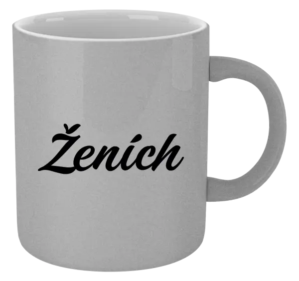 Hrnček metalický Ženích