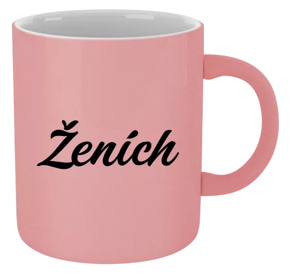 Hrnček metalický Ženích