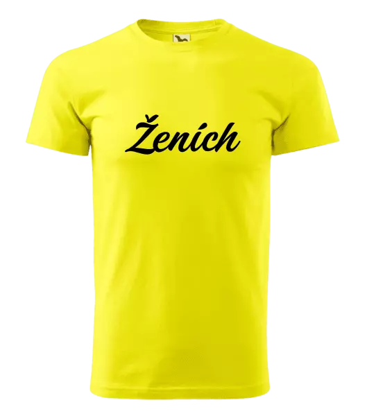 Pánske tričko Ženích