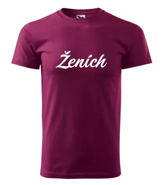 Pánske tričko Ženích