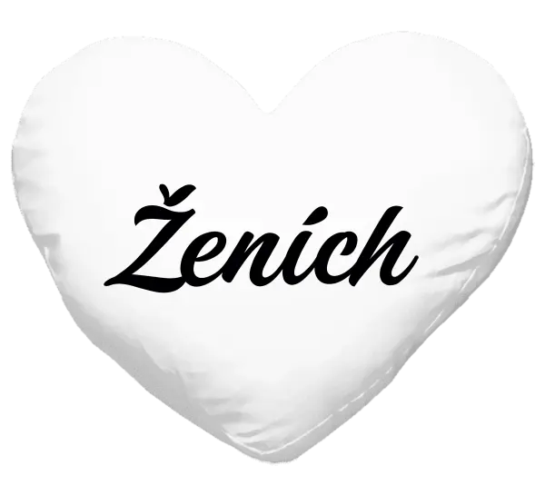 Vankúš Ženích