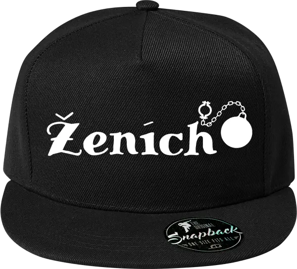 Snapback šiltovka Ženích s gulou 