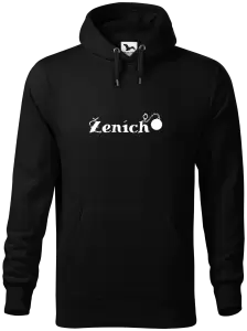 Pánska mikina Ženích s gulou 