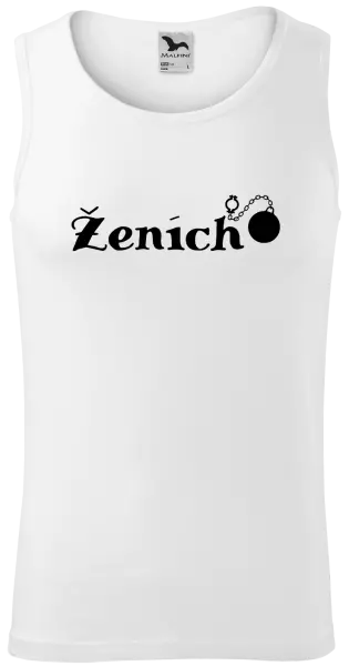 Pánske tielko Ženích s gulou 