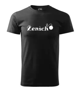 Pánske tričko Ženích s gulou 