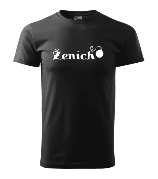 Pánske tričko Ženích s gulou 