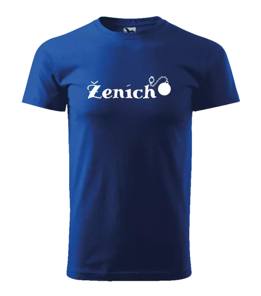 Pánske tričko Ženích s gulou 