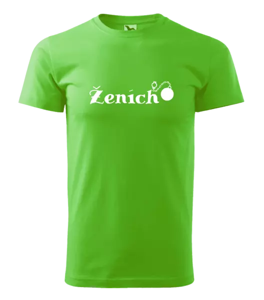 Pánske tričko Ženích s gulou 