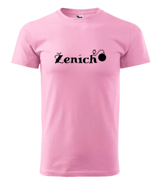 Pánske tričko Ženích s gulou 