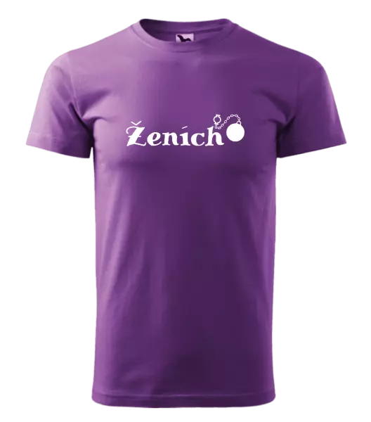 Pánske tričko Ženích s gulou 