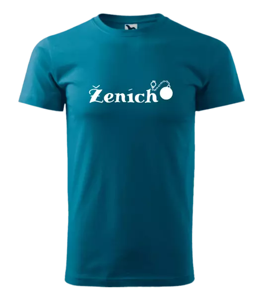 Pánske tričko Ženích s gulou 