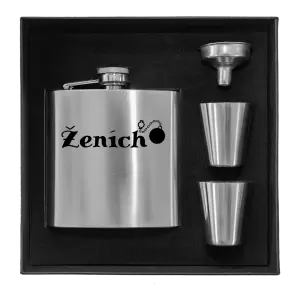 Ploskačka v krabičke Ženích s gulou 