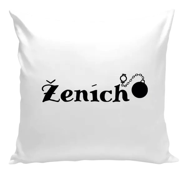 Vankúš Ženích s gulou 