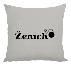 Vankúš Ženích s gulou 