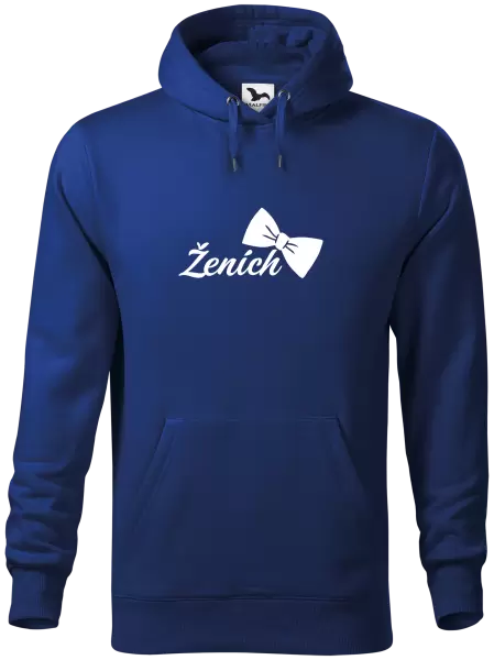 Pánska mikina Ženích s motýlikom