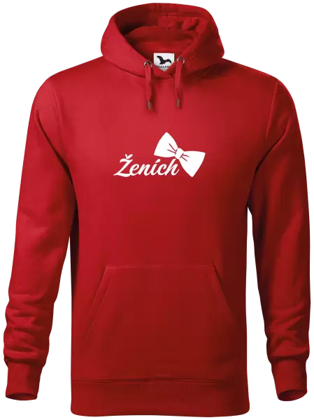 Pánska mikina Ženích s motýlikom