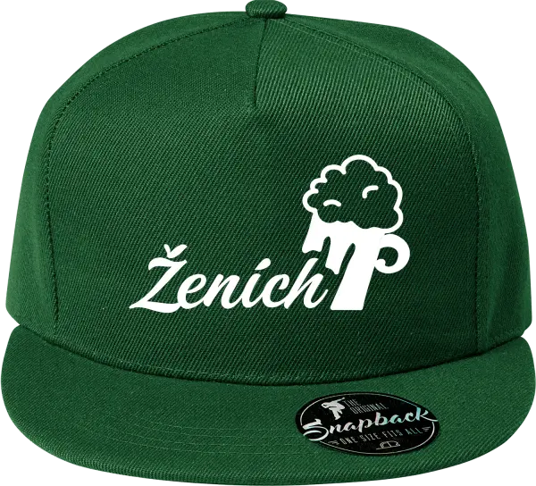 Snapback šiltovka Ženích s pivom