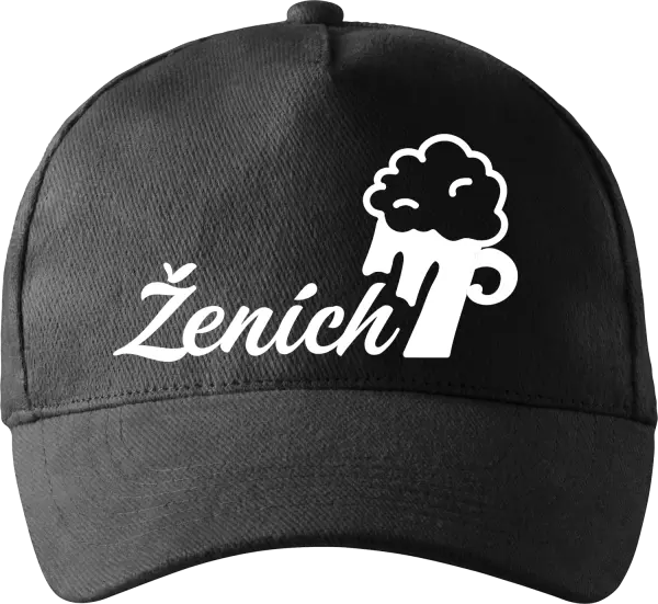 Šiltovka Ženích s pivom