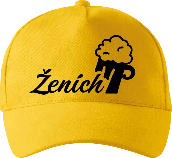 Šiltovka Ženích s pivom