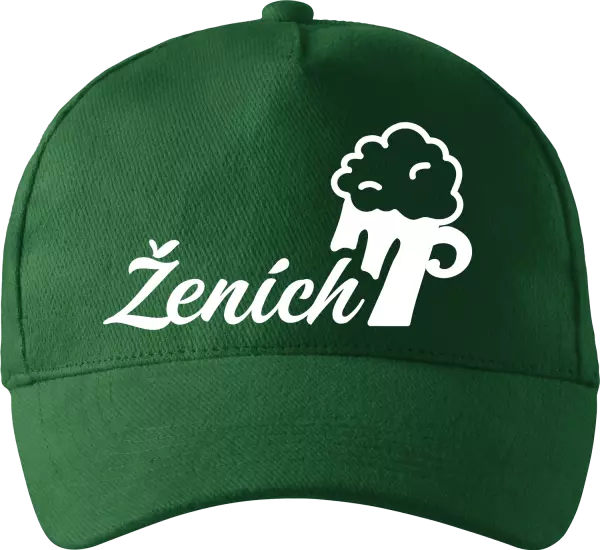 Šiltovka Ženích s pivom