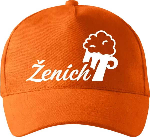 Šiltovka Ženích s pivom