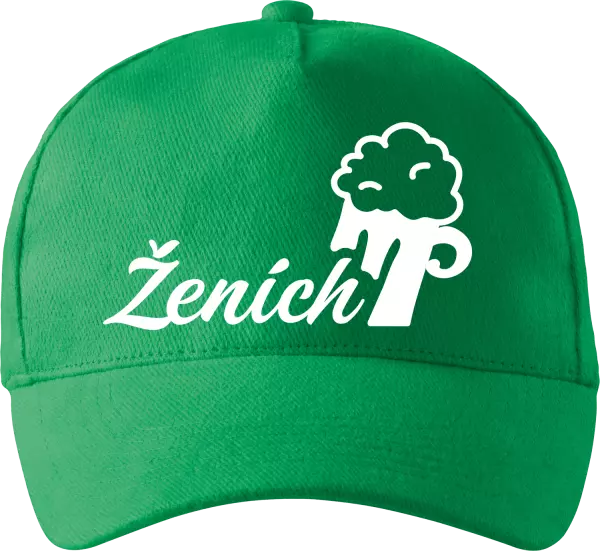 Šiltovka Ženích s pivom