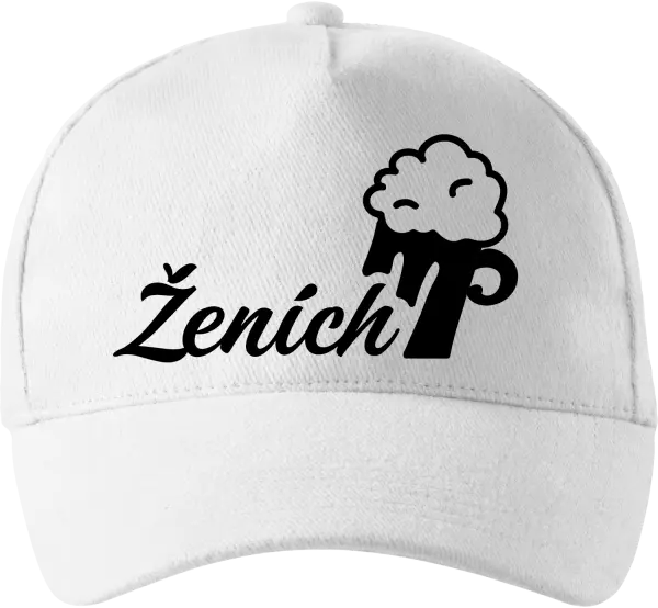 Šiltovka Ženích s pivom