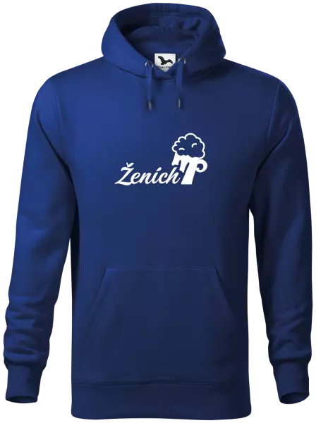 Pánska mikina Ženích s pivom