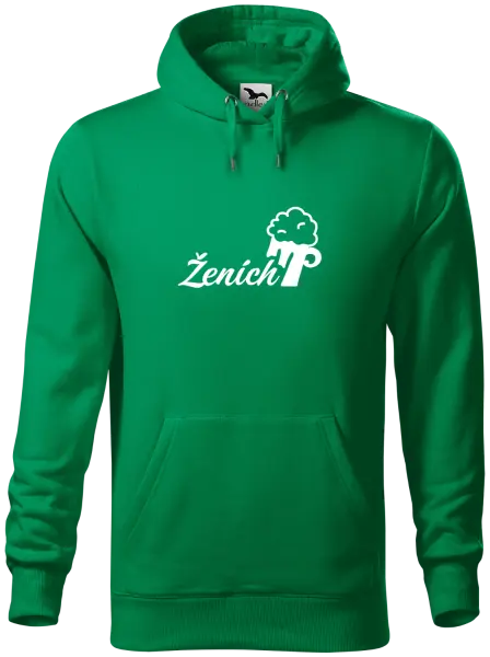 Pánska mikina Ženích s pivom