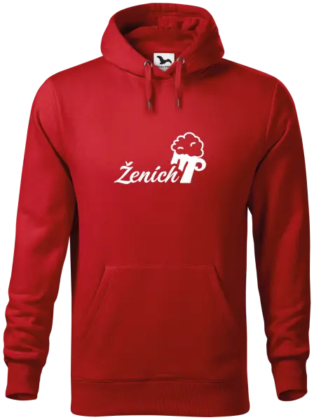 Pánska mikina Ženích s pivom