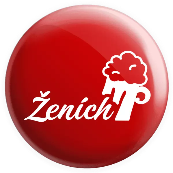 Placka Ženích s pivom