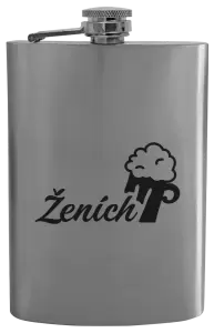 Ploskačka Ženích s pivom