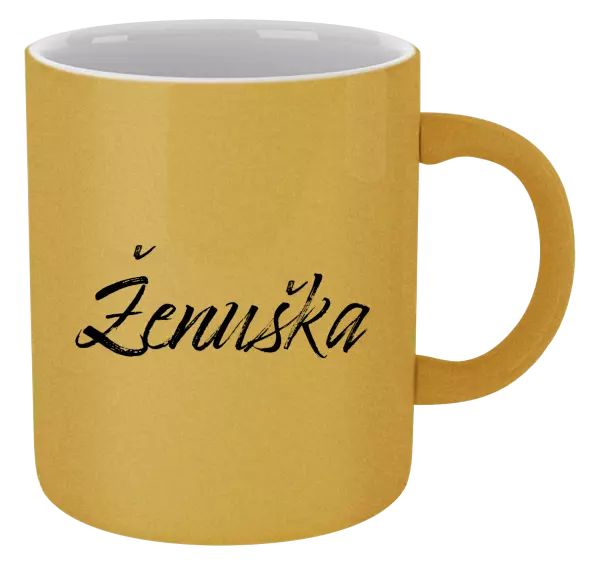 Hrnček metalický Ženuška