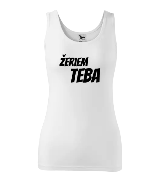 Dámske tielko Žeriem teba