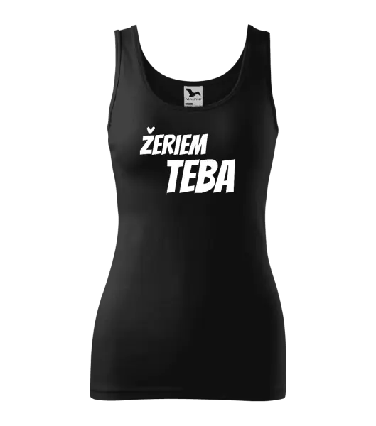 Dámske tielko Žeriem teba