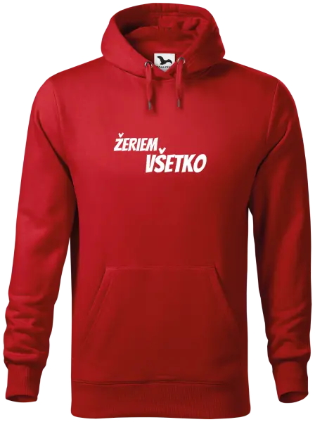 Pánska mikina Žeriem všetko