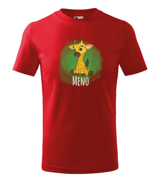 Detské tričko Žirafa