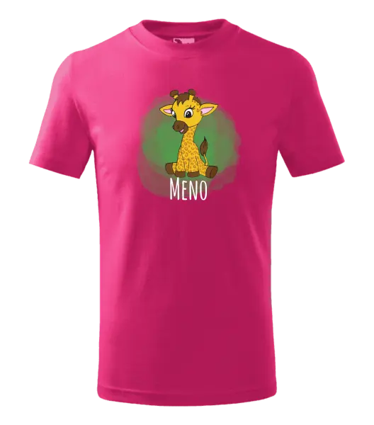 Detské tričko Žirafa