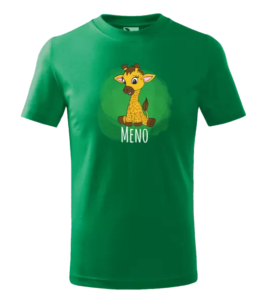Detské tričko Žirafa