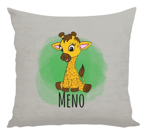Vankúš Žirafa