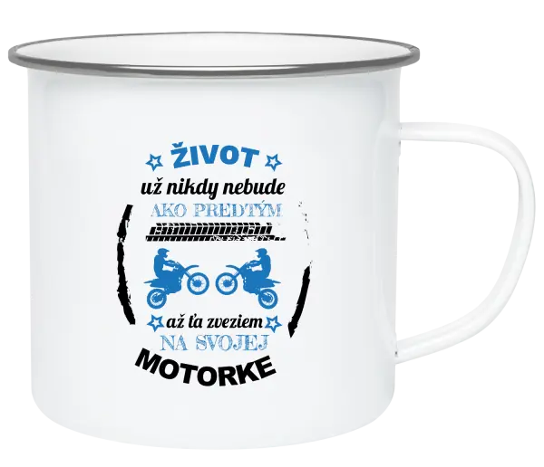 Plecháčik Život už nikdy nebude ako predtým, až ťa zveziem na svojej motorke