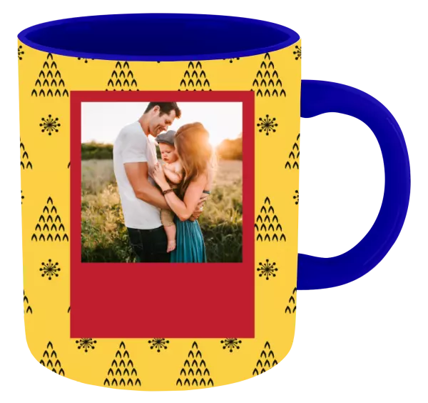  Žlté pozadie so stromčekmi