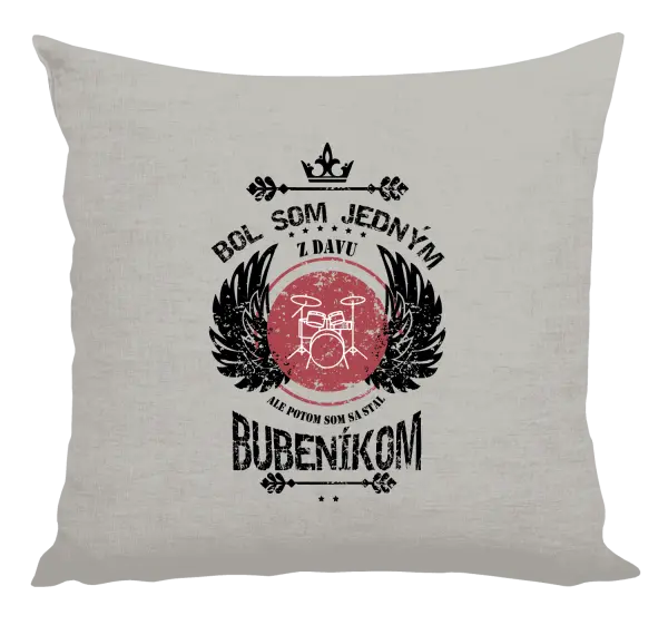 Vankúš Bol som jedným z davu, ale potom som sa stal bubeníkom